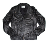 Talk Dirty To Me leather moto jacket
