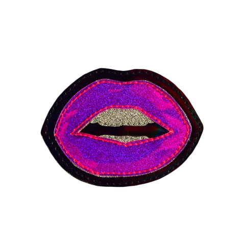 Lips Iron on Patch